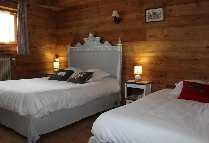 Standard Kolmen Hengen Huone Puutarhanäkymä, Hôtel Restaurant U Fredy