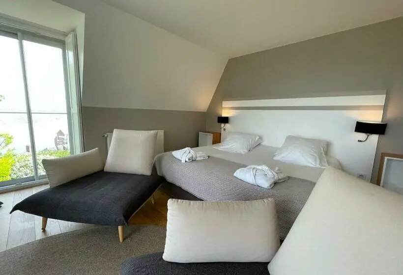Deluxe Suite Sea View, Hôtel Spa Les Corderies