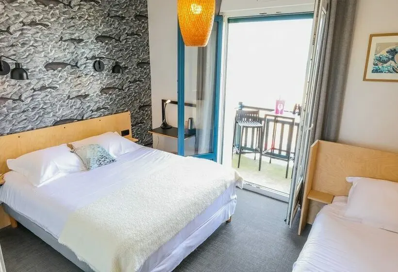 Chambre Triple Standard Vue Mer, Les Charmettes