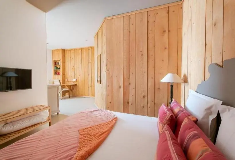 キングサイズベッドのスタンダードルーム, Maison D Hôtes Villa Richelieu