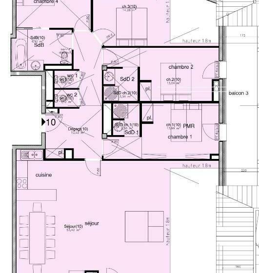 آپارتمان لوکس 1 خوابه, Le Sabot De Vénus