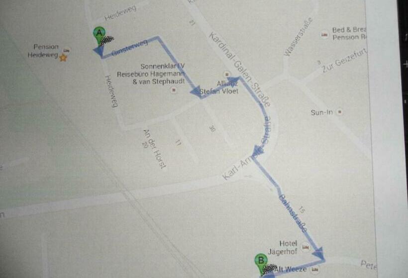 غرفة قياسية, Pension Heideweg