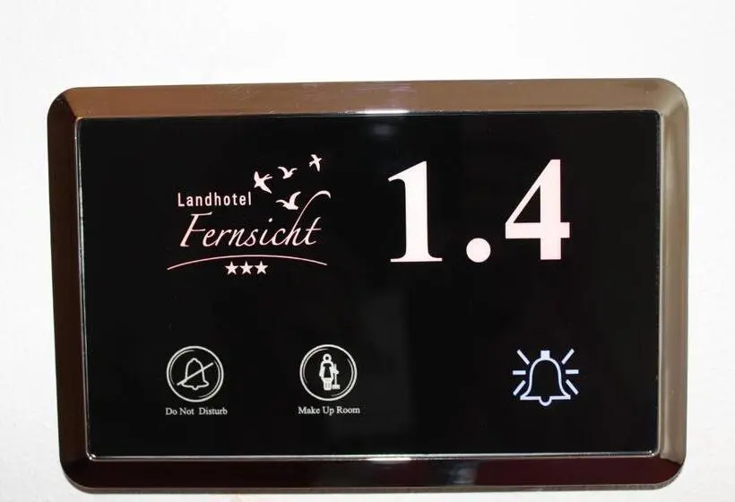 اتاق استاندارد با چشم‌انداز کوهستان, Landhotel Fernsicht