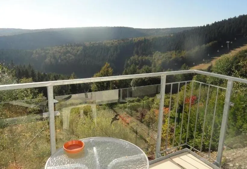 اتاق استاندارد با چشم‌انداز کوهستان, Landhotel Fernsicht