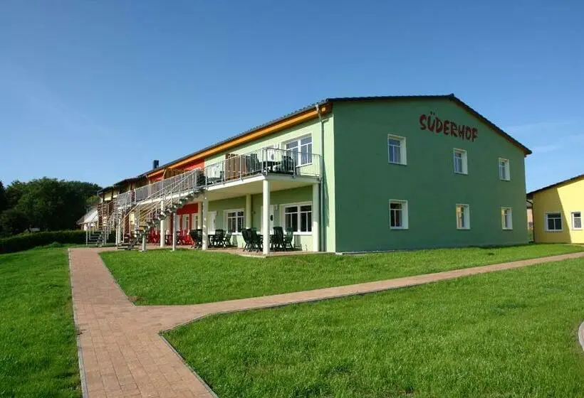 Huoneisto 1 Makuuhuone Terassi, Ferienanlage Süderhof