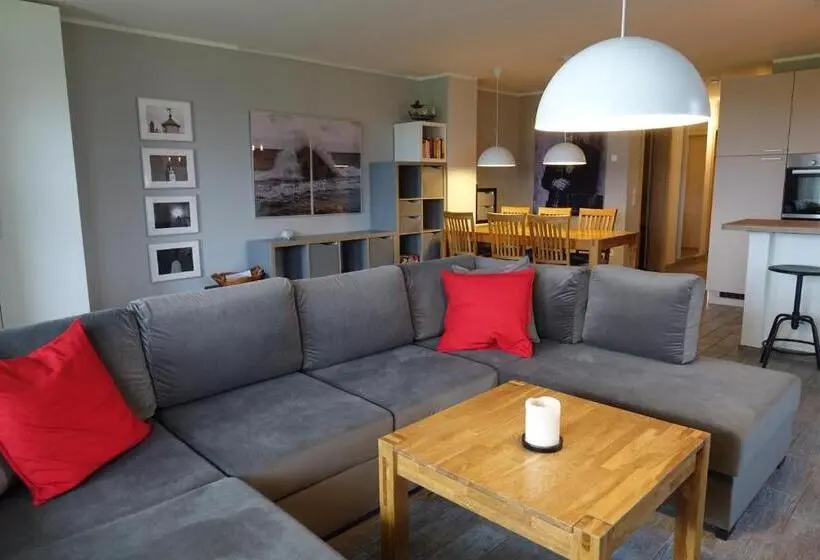 Huoneisto 1 Makuuhuone Pohjakerros, Ferienanlage Süderhof