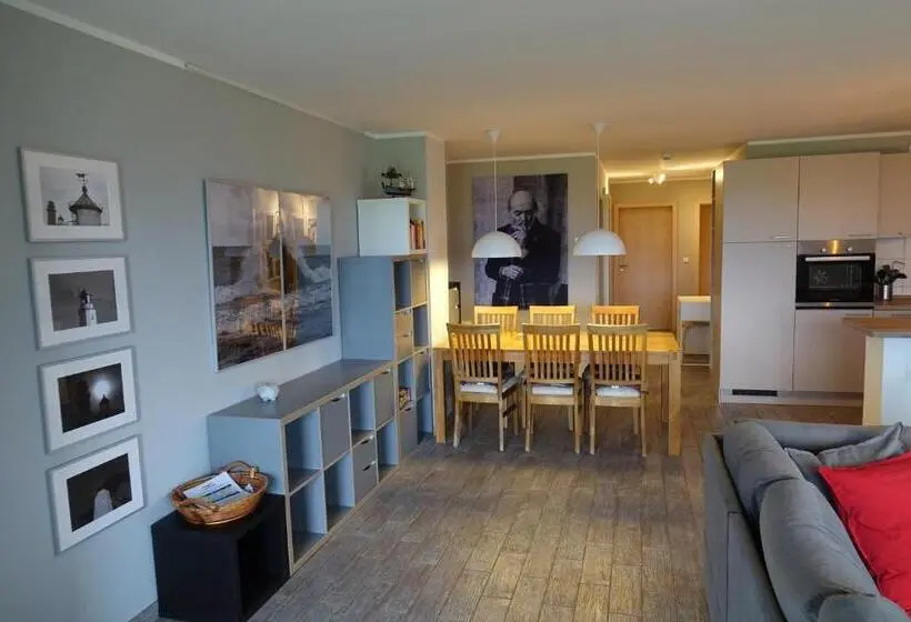 Huoneisto 1 Makuuhuone Pohjakerros, Ferienanlage Süderhof
