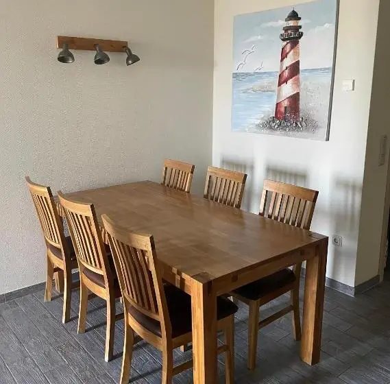 Huoneisto 1 Makuuhuone Parveke, Ferienanlage Süderhof