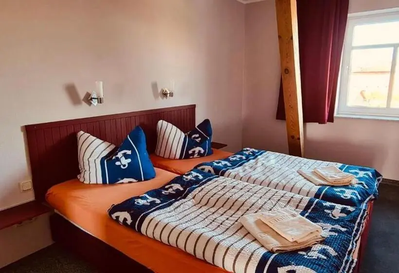 Huoneisto 1 Makuuhuone Parveke, Ferienanlage Süderhof