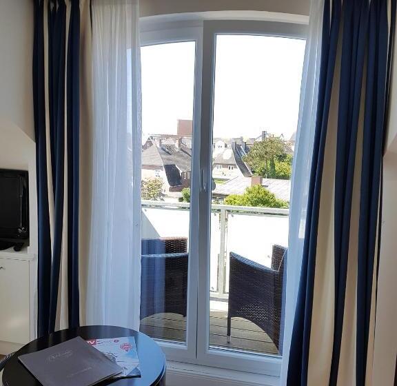 带阳台套房, Sylthotel Raffelhüschen Garni