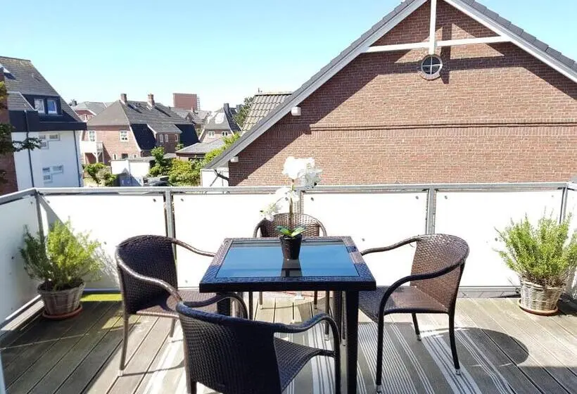 Deluxe-huone Parveke, Sylthotel Raffelhüschen Garni
