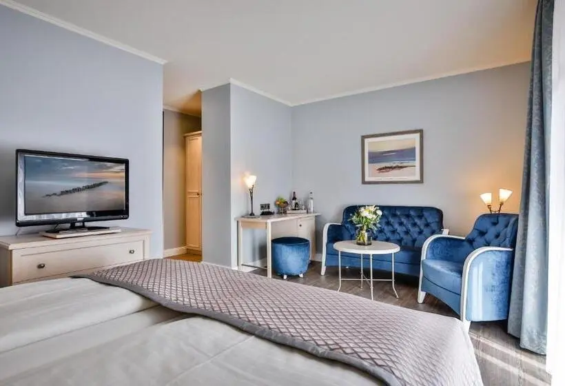 Standard-huone Terassi, Sylthotel Raffelhüschen Garni