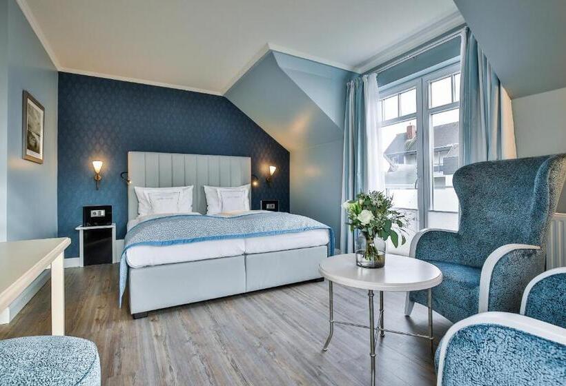 带阳台的豪华间, Sylthotel Raffelhüschen Garni