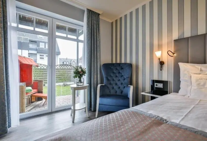 Yhden Hengen Huone Terassi, Sylthotel Raffelhüschen Garni