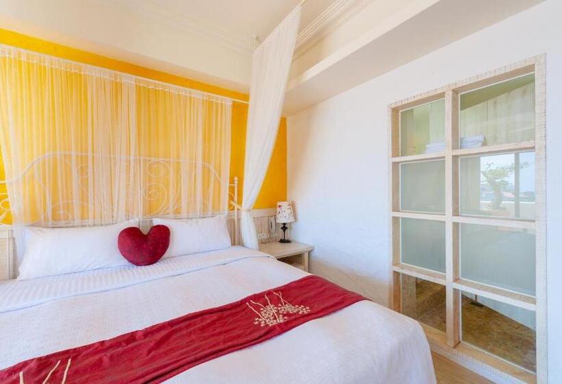 اتاق استاندارد با چشم‌انداز دریا, Mong Shan Homestay