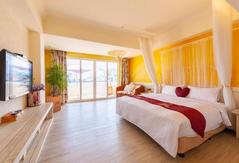 اتاق استاندارد با چشم‌انداز دریا, Mong Shan Homestay