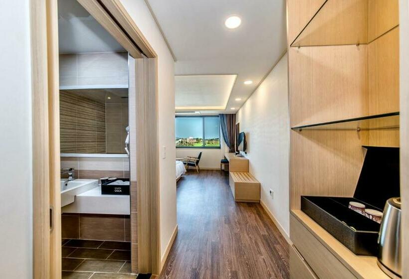 Quarto superior vista jardim, Seawater Spa Hotel Coza