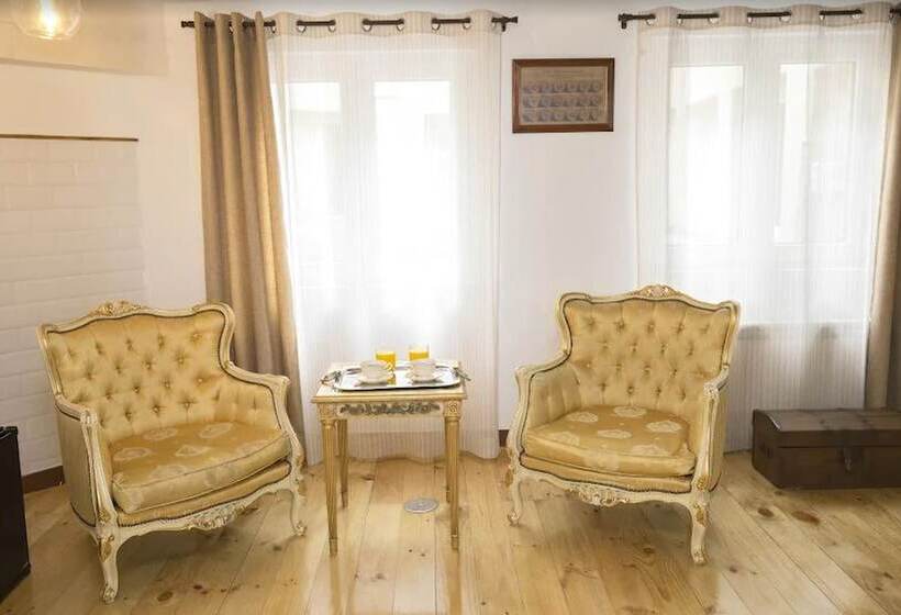 Habitación Individual Interior, Hostal Central Palace Madrid