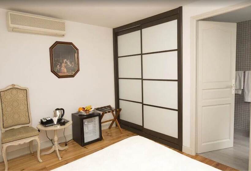 Habitación Individual Interior, Hostal Central Palace Madrid