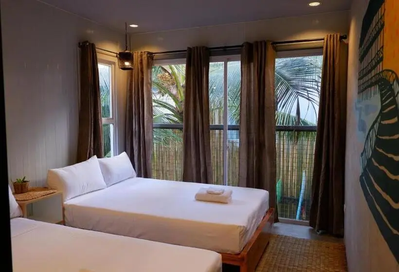 اتاق استاندارد با 2 تخت دوبل, Lubihan Siargao