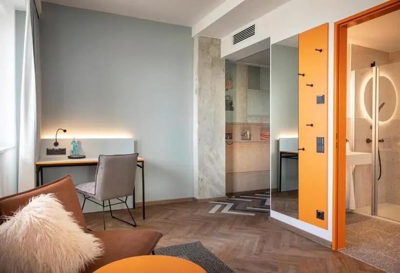 Huoneisto 1 Makuuhuone, Loginn Hotel Offenbach