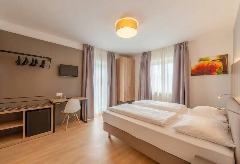 Standard-huone Parivuode Näkymä, Garni Hotel Ritterhof