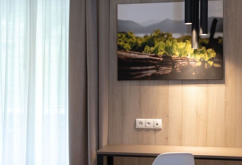 חדר סטנדרט מיטה זוגית עם נוף, Garni Hotel Ritterhof