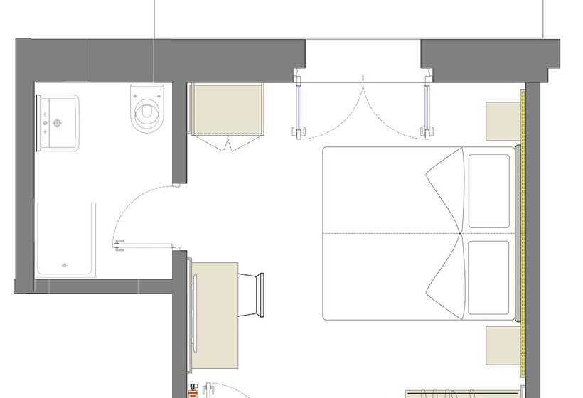 חדר סטנדרט עם מרפסת, Garni Hotel Ritterhof