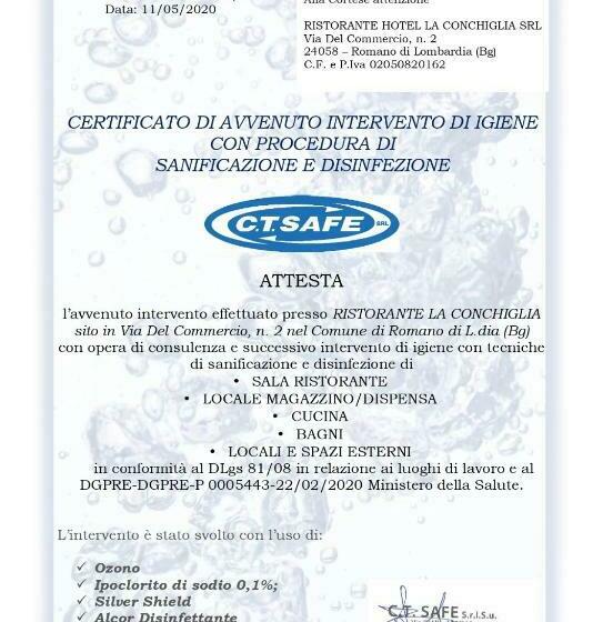 חדר דלוקס, La Conchiglia