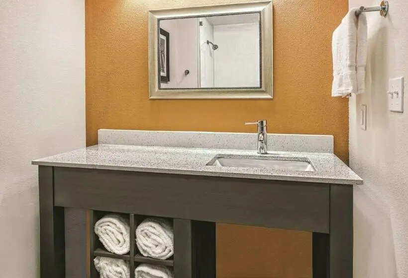 キングサイズベッドのスタンダードルーム, La Quinta By Wyndham San Antonio By Frost Bank Center