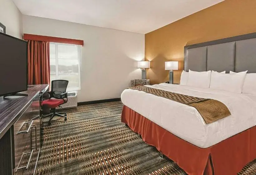 身障者適用キングサイズベッドルーム, La Quinta By Wyndham San Antonio By Frost Bank Center