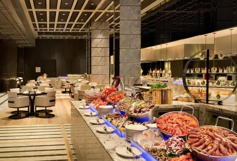 Deluxe-huone King-vuode Kaupunkinäkymä, Kempinski Hotel Fuzhou