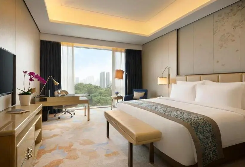 Deluxe-huone King-vuode Kaupunkinäkymä, Kempinski Hotel Fuzhou