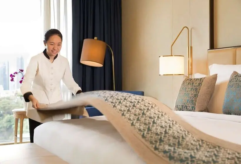 Deluxe-huone Puutarhanäkymä, Kempinski Hotel Fuzhou