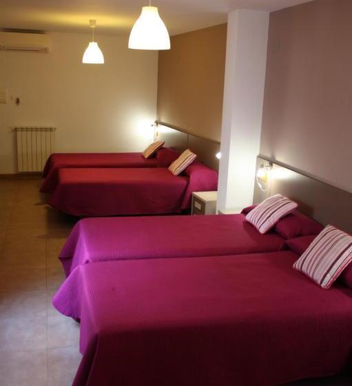 اتاق استاندارد چهار تخته, Hostal La Ribera Del Júcar
