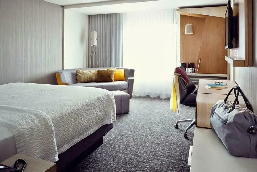 キングサイズベッドのスタンダードルーム, Courtyard By Marriott Rome