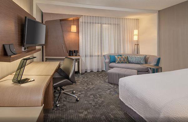 キングサイズベッドのスタンダードルーム, Courtyard By Marriott Rome