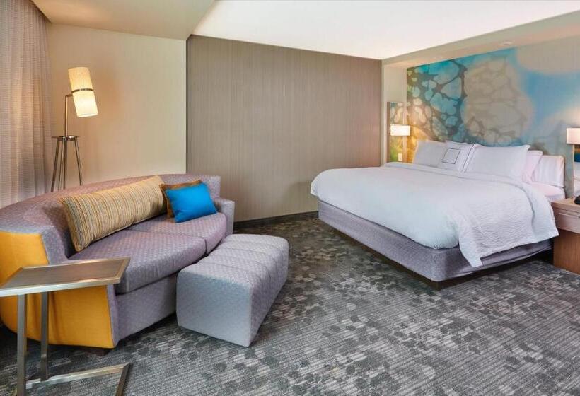 キングサイズベッドのスタンダードルーム, Courtyard By Marriott Rome