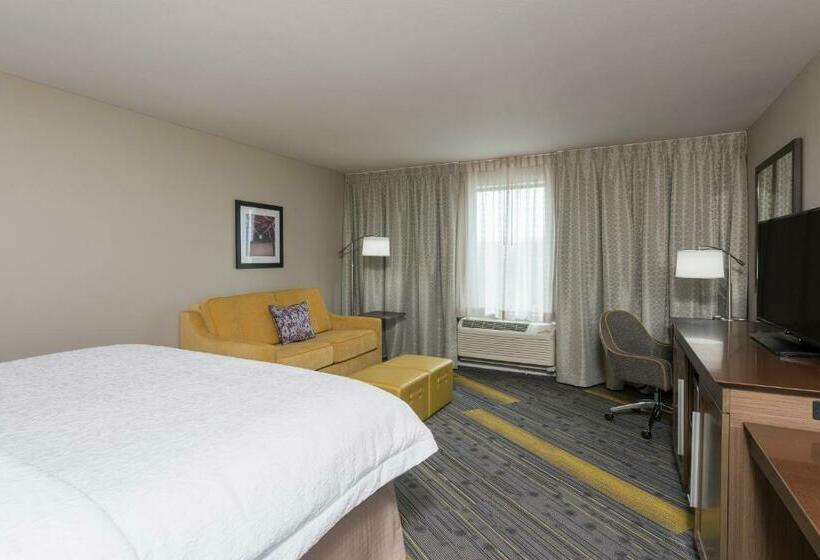 غرفة قياسية سرير كينج, Hampton Inn & Suites West Lafayette