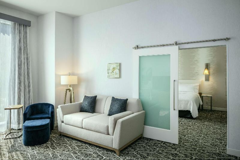 سوئیت با تخت بزرگ, Hilton Garden Inn Seattle Bellevue Downtown, Wa