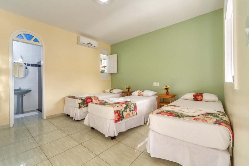 Номер Стандарт Трехместный, Pousada Jangadeiro