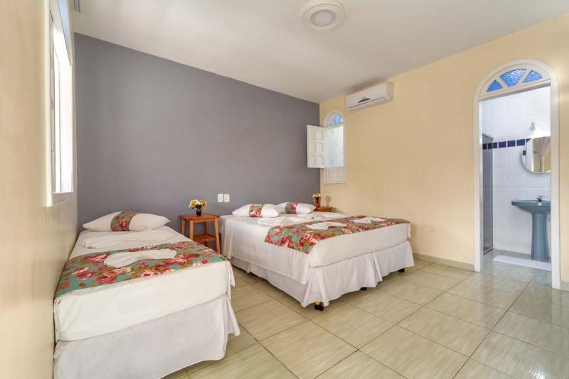 Номер Стандарт Трехместный, Pousada Jangadeiro