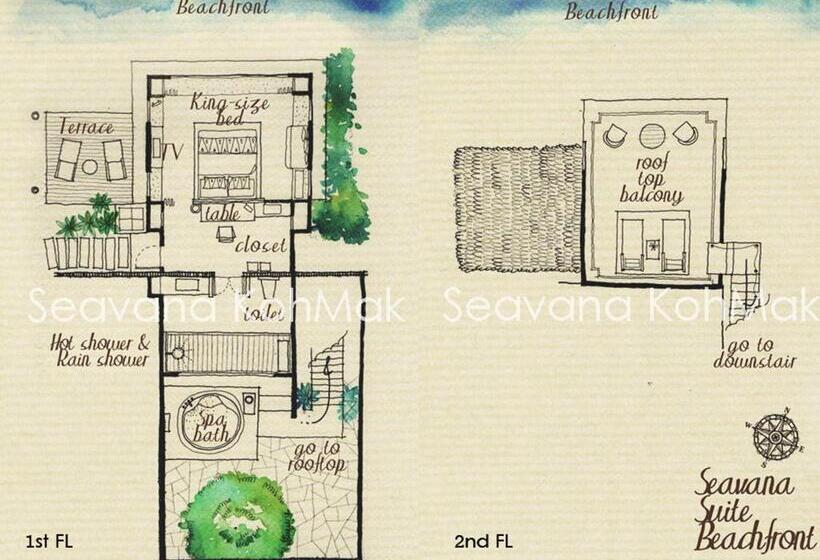 스위트, Seavana Koh Mak Beach Resort