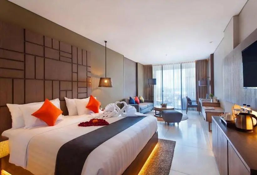 キングサイドベッドのスタンダードワンルーム, Wyndham Tamansari Jivva Resort Bali
