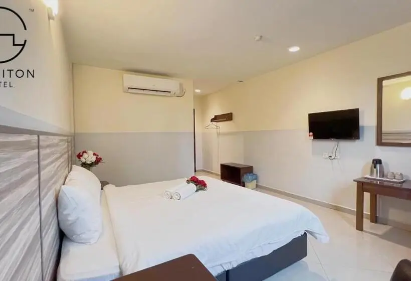 キングサイズベッドのスタンダードルーム, Chariton Hotel Skudai Kiri