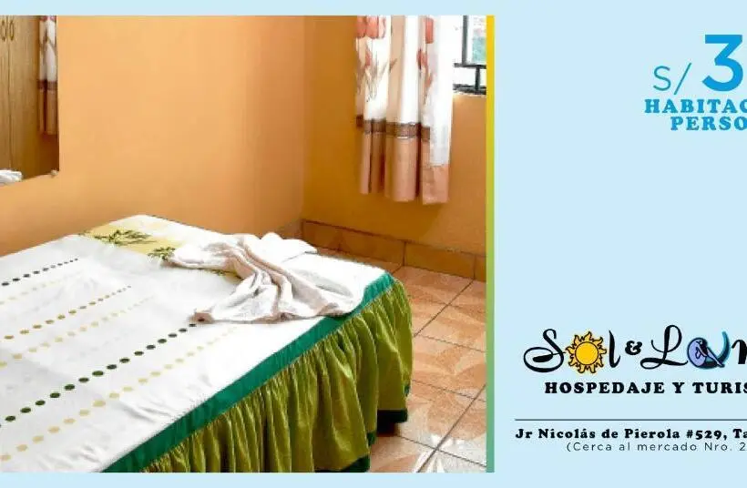 اتاق استاندارد یک نفره, Hospedaje Y Turismo Sol Y Luna Eirl