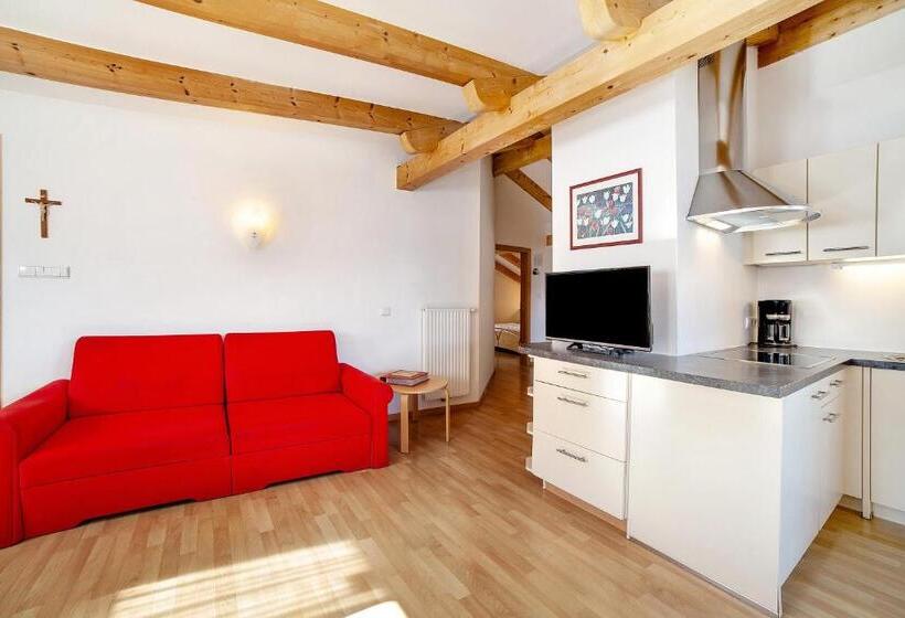１ベッドルームのスーペリアアパートメント, Fröhlichhof Wohnung Panorama