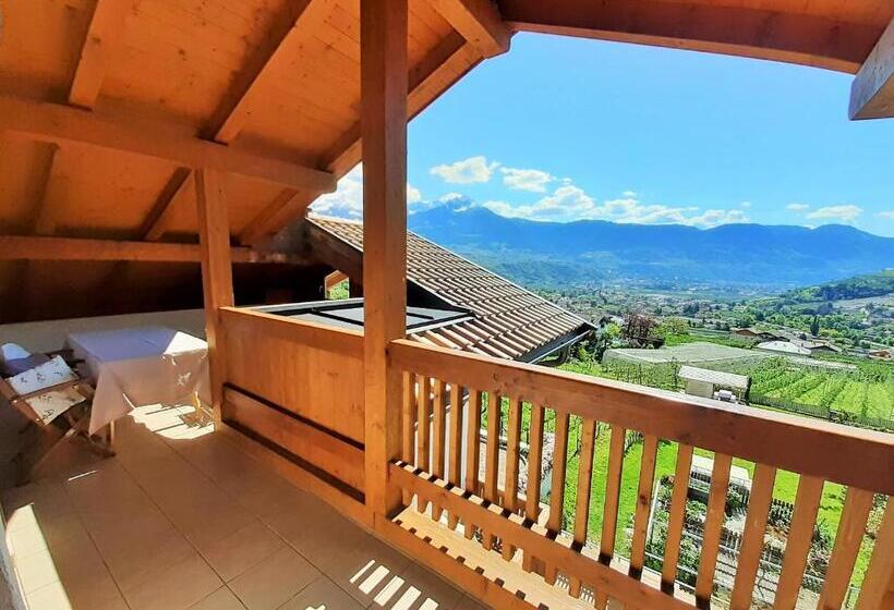 １ベッドルームのスーペリアアパートメント, Fröhlichhof Wohnung Panorama