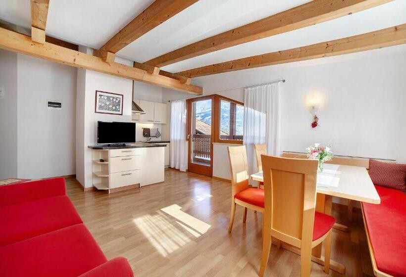 １ベッドルームのスーペリアアパートメント, Fröhlichhof Wohnung Panorama