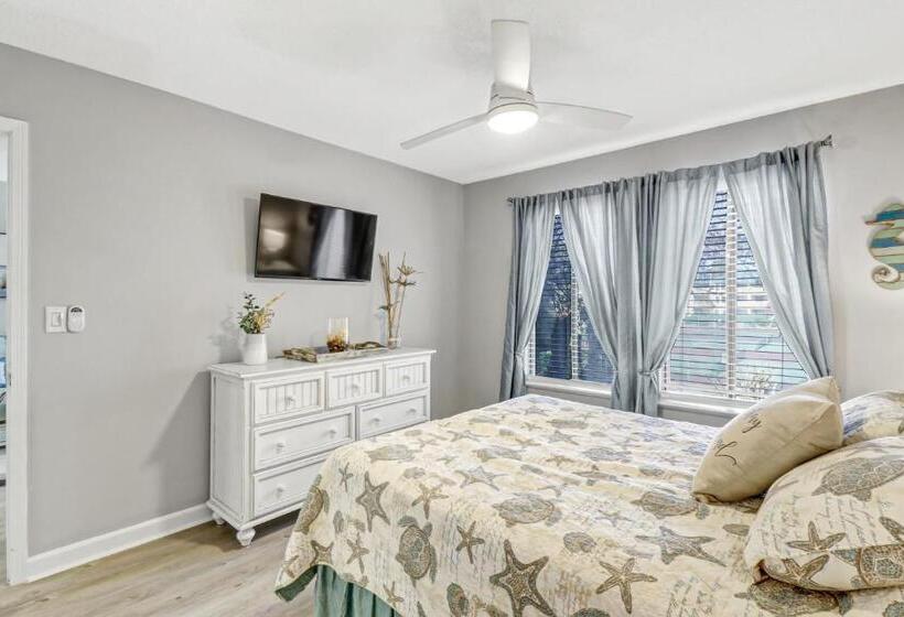 침실 1개 발코니 아파트, Spa At Port Royal Sound 3237